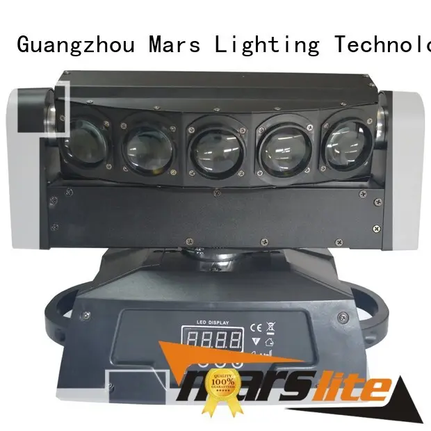 hot sale six moving head dj lights 4x18w Marslite company 1