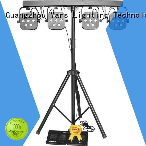 stage rgbwuv tricolor led par lights Marslite Brand 1