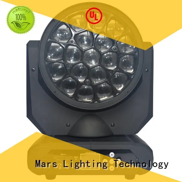 Beam Eye Moving Head Light 19pcs 12w RGBW 4in1 LEDs MS-CM19 1
