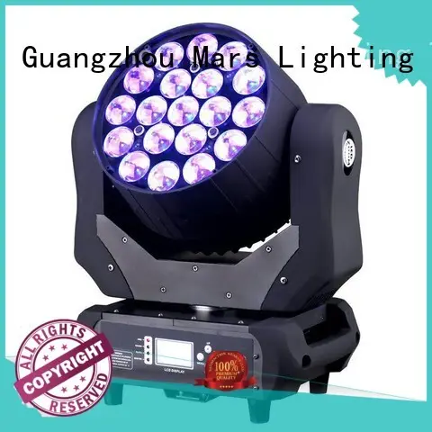 LED Moving Head Light Zoom 19X12W RGBW MS-1912 1