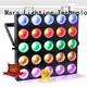 different blinder light white with RGBW tri-color COB LED for disco 1