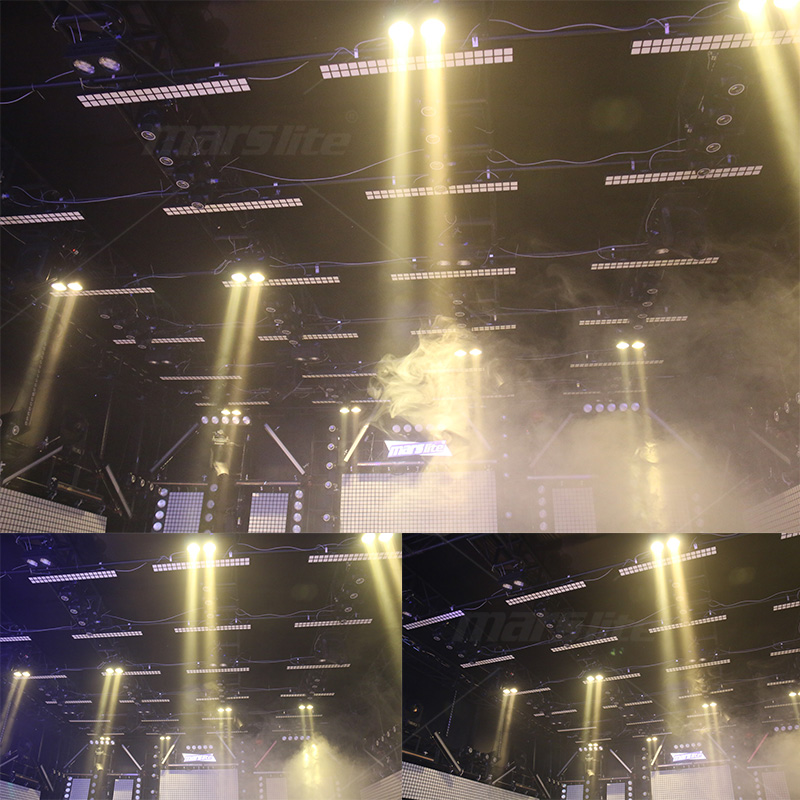 200W ambre + blanc chaud 2 œil light feux combinable ledable audacieux light light effets ling strobe strobe dj concert phare lumières 4