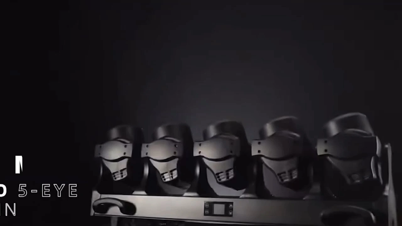 Luz de escenario con cabezal móvil RGBL de 5 x 120 W, luz LED con cabezal móvil de 5 x 120 W con zoom, luces LED para DJ, luces de escenario y discoteca 1