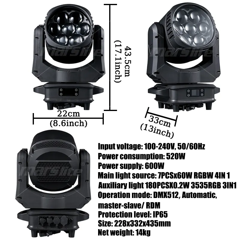 Moving Head Light for Sale Hot Sale Products Wholesale - Marslite 5