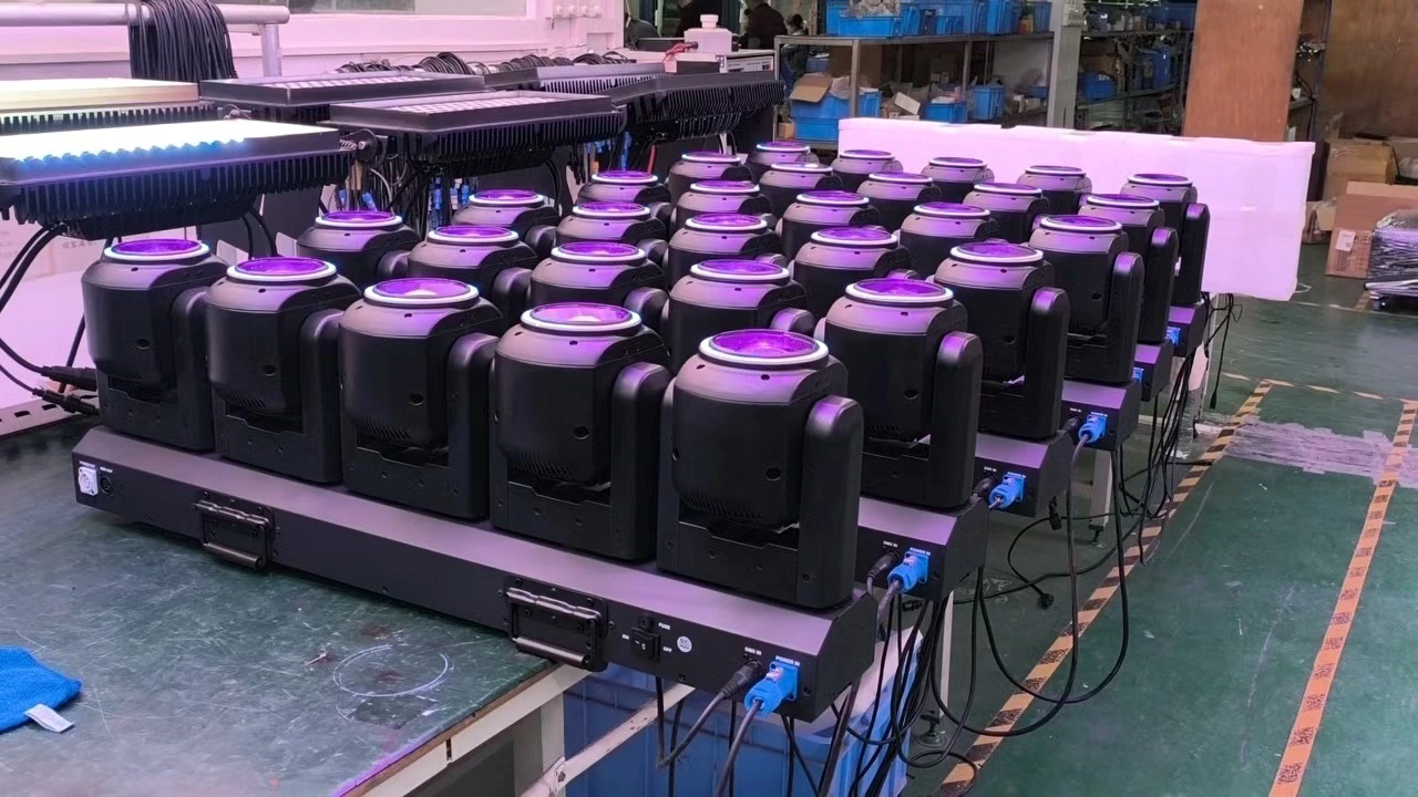 5x80W LED Moving Head Scheinwerfer Disco 5 Augen Moving Head Beam Bühnen-DJ-Licht LED Moving Head Scheinwerfer 1