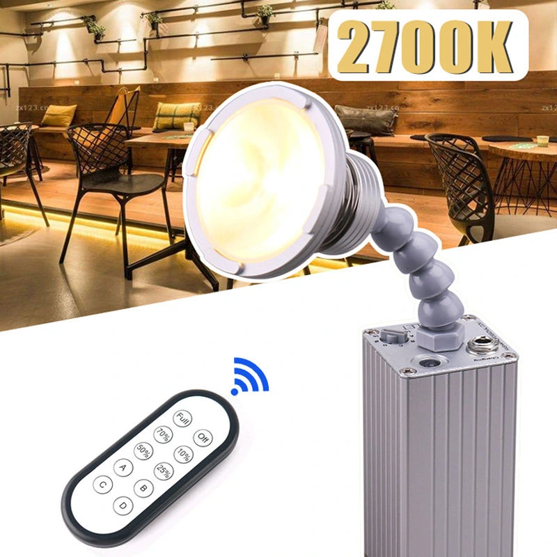 2700K Warm White Uplights Battery Wireless Wedding Venue Uplight Pinspot Light for Wedding bar Event 1