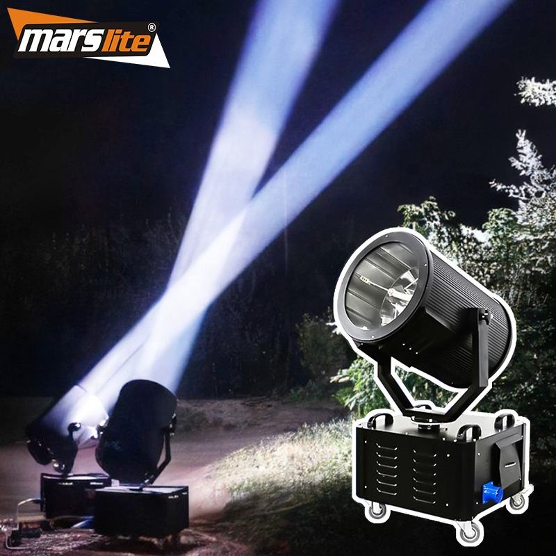 Вращающиеся уличные прожекторы Marslite IP54 1 кВт 3 кВт 7 кВт 10 кВт Водонепроницаемый супертрекер для неба 1