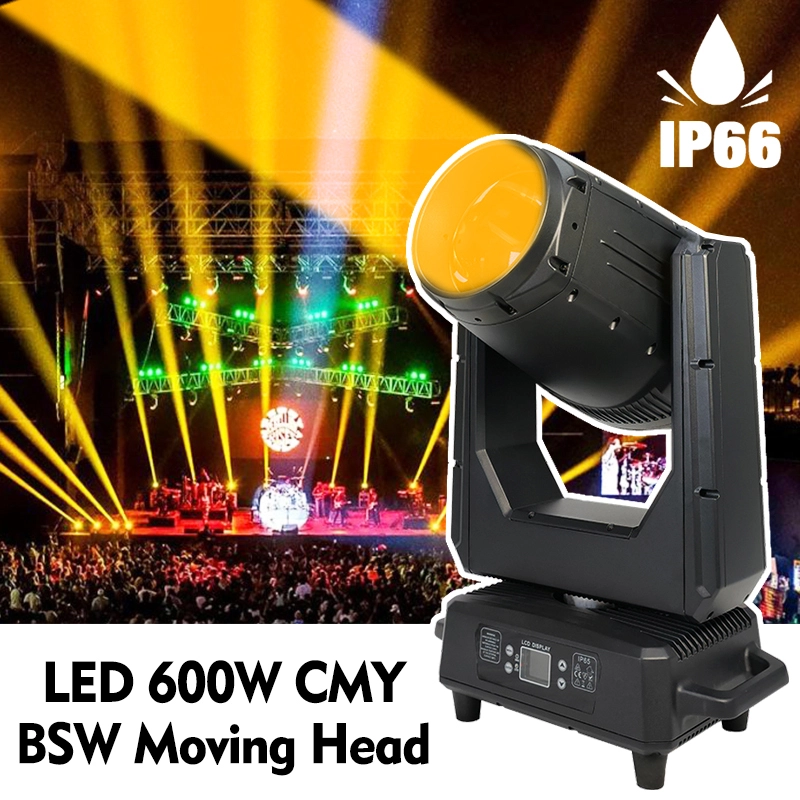 Marslite IP66 Waterproof 600w LED Beam Moving Head Light CTO CMY Moving Head Light 600W Sharpy Light Moving Head Stage Light 1