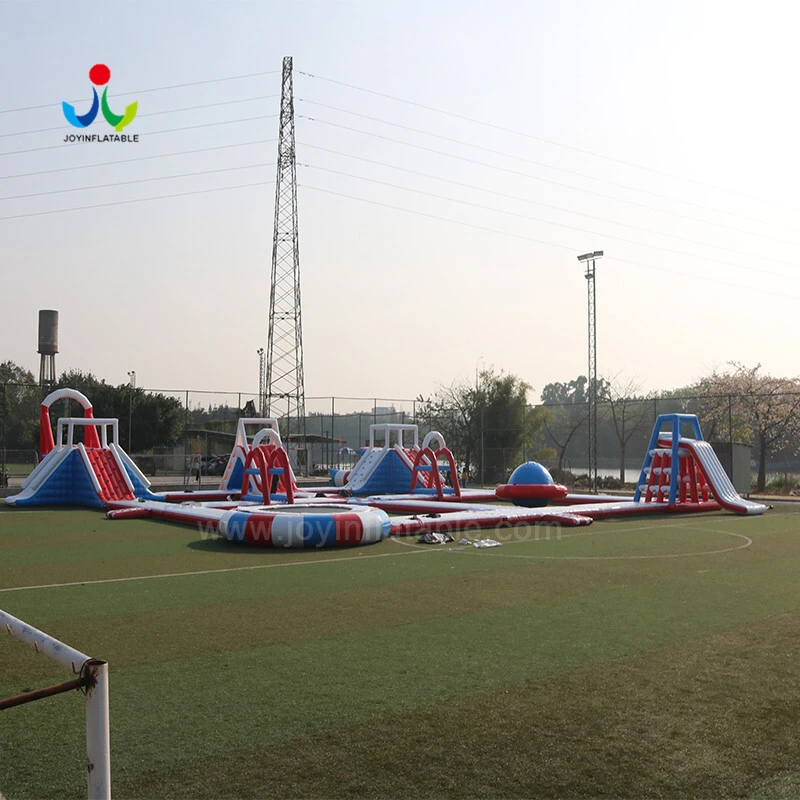 JOY inflatable trampoline water park with good price for outdoor 8