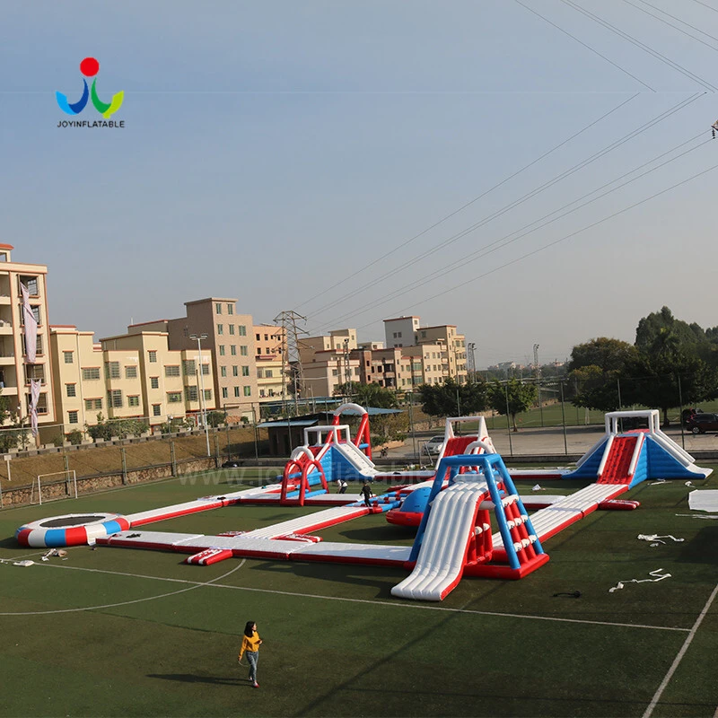 JOY inflatable trampoline water park with good price for outdoor 5