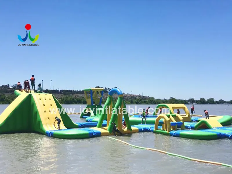 JOY inflatable inflatable floating water park factory for child 4