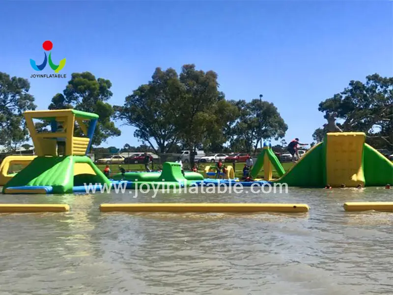 JOY inflatable inflatable floating water park factory for child 3