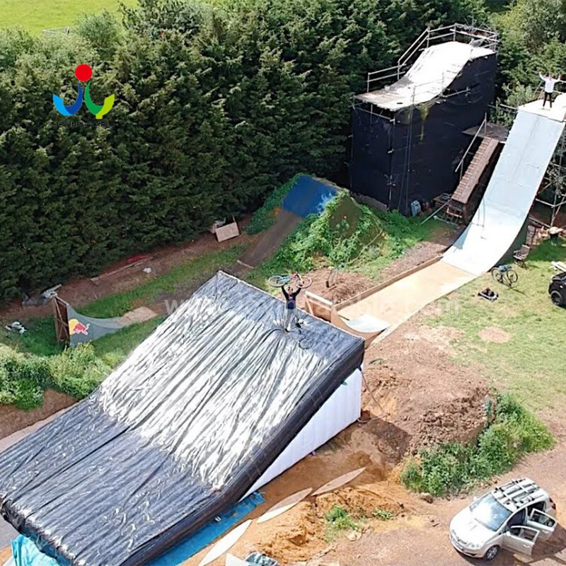 JOY Inflatable Professional bmx ramps factory for outdoor 7