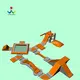 JOY inflatable jumping floating playground design for kids 6