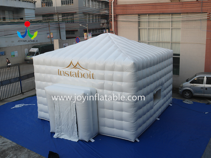 Carpa portátil inflable con iluminación LED para discotecas, ideal para videos de eventos