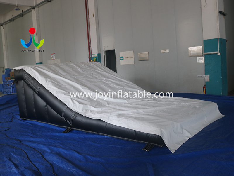 Inflatable Landing Air Bag For Backyard Bike Training Video