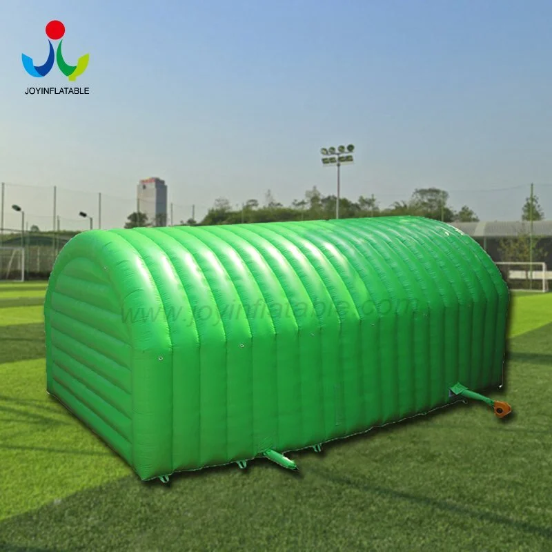 Tente tunnel géante gonflable verte imperméable de 11*7*5 M 1