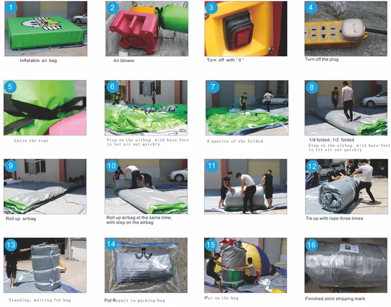 JOY inflatable jump bag for sale manufacturer for kids 7