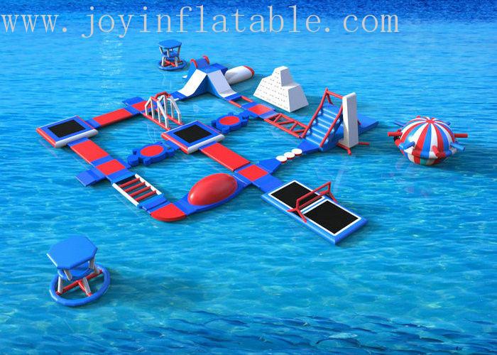 course inflatable lake trampoline design for children JOY inflatable 3