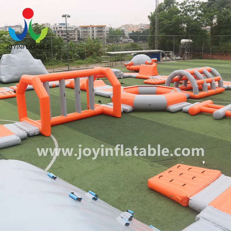 Floating Playground EXW / FOB / CFR / CIF 0.9 Mm PVC Tarpaulin Materialsfactory 4