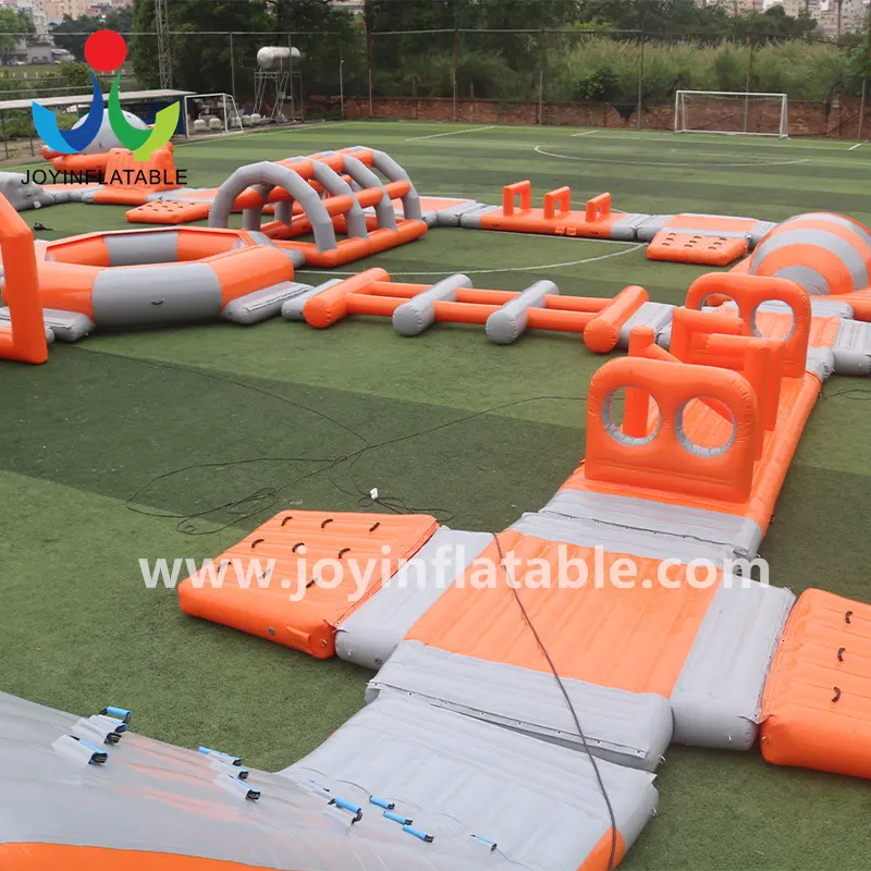 Floating Playground EXW / FOB / CFR / CIF 0.9 Mm PVC Tarpaulin Materialsfactory 3