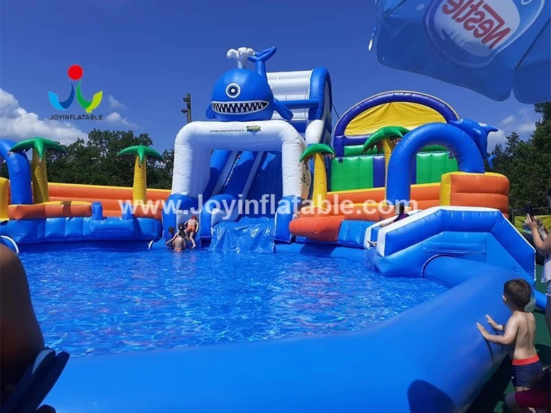 JOY Inflatable inflatable obstacle course for sale wholesale for kids 4