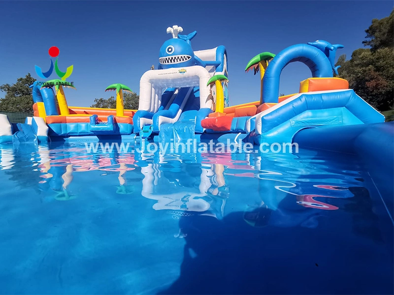 JOY Inflatable inflatable obstacle course for sale wholesale for kids 3