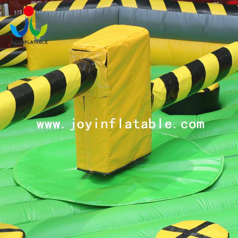 Inflatable Meltdown Game Wipe out Obstacle Course 3