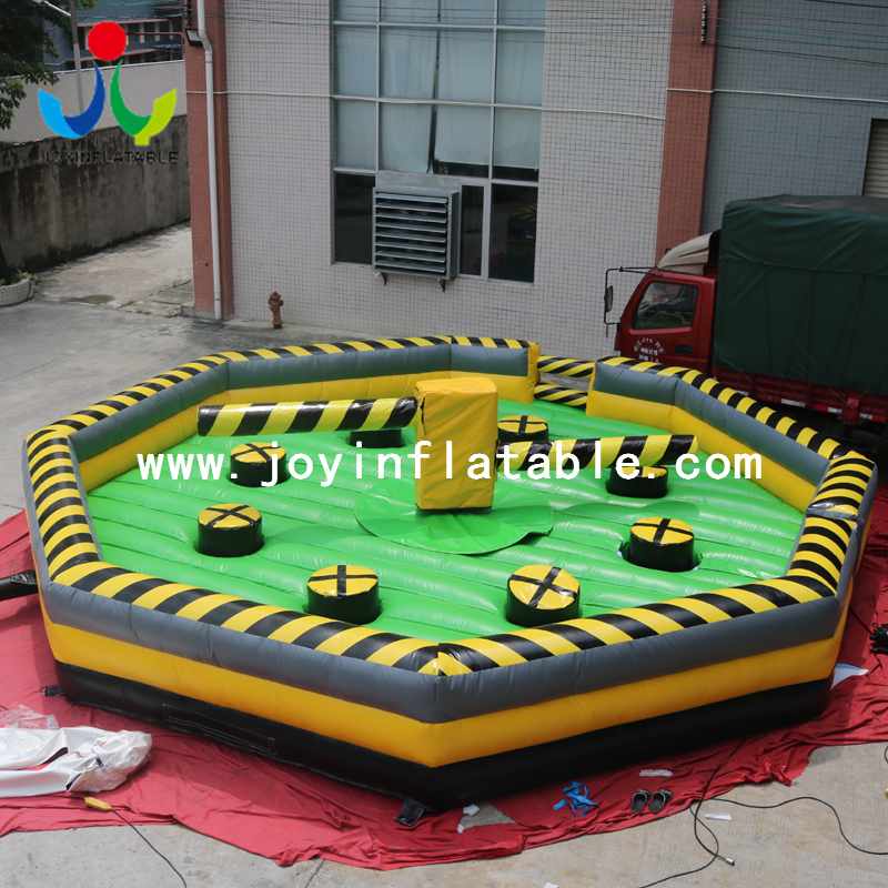 Inflatable Meltdown Game Wipe out Obstacle Course 2