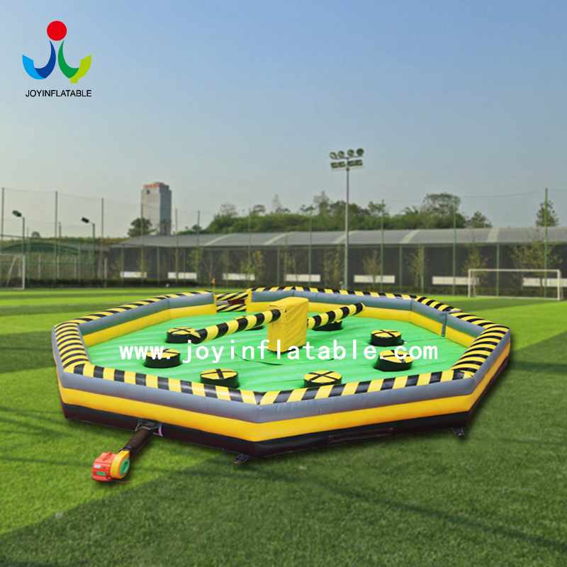Inflatable Meltdown Game Wipe out Obstacle Course 1