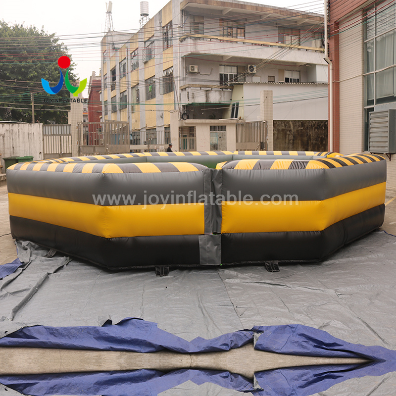 Inflatable Meltdown Game Wipe out Obstacle Course 5