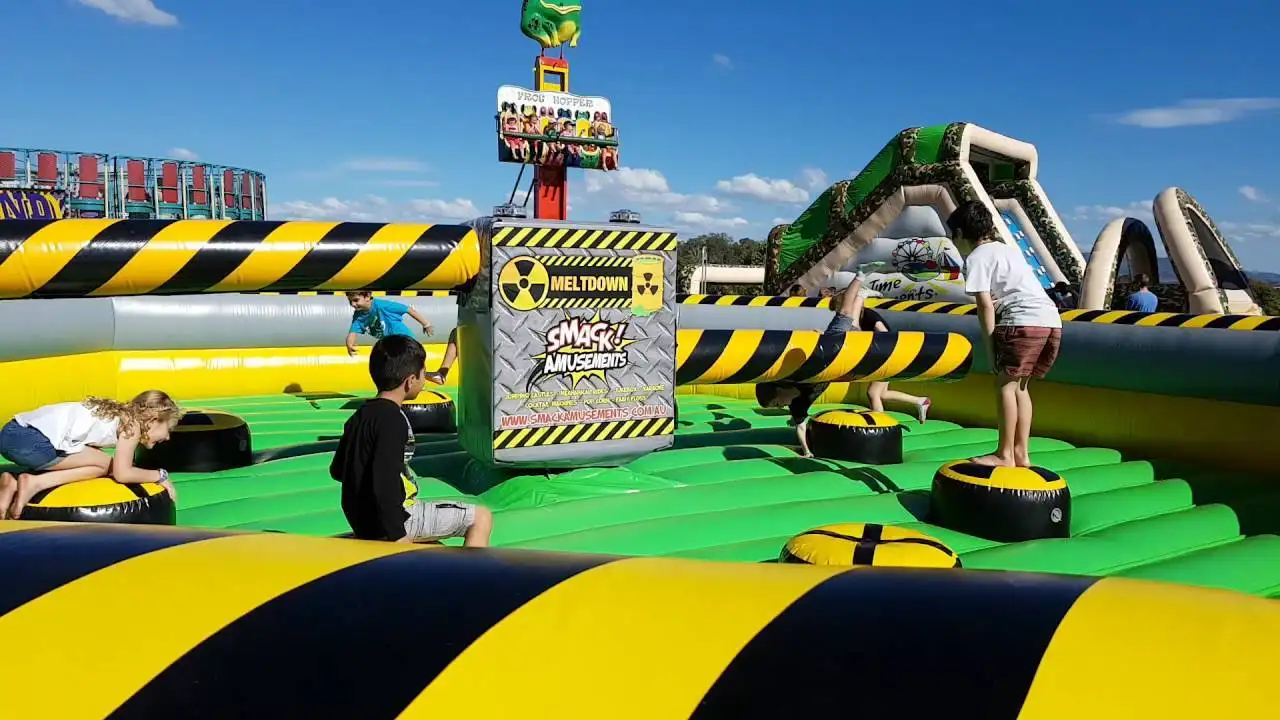 JOY inflatable games wipeout inflatable for sale for sale for kids and adult 4