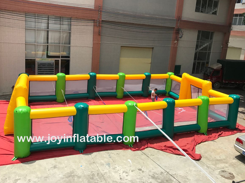Inflatable Soap Water Soccer Football Field For Sale 4