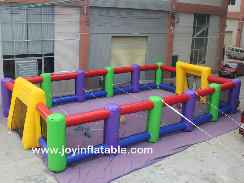 Inflatable Soap Water Soccer Football Field For Sale 3