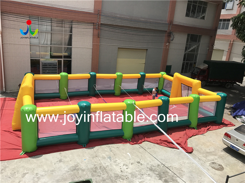 Inflatable Soap Water Soccer Football Field For Sale 7