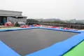 Trampoline Water Bouncer, Inflatable Floating Bungee Trampoline 10