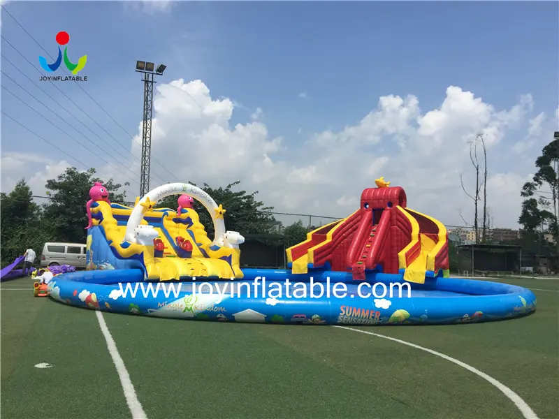 JOY inflatable Playground Inflatable Water Park Inflatable Pool Park inflatable funcity image8