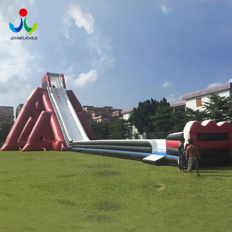 JOY inflatable 60m Long Giant Inflatable Slide Commercial Durable Inflatable Water Slide Beach Slip N Slide for Amusement Park Inflatable water slide image3