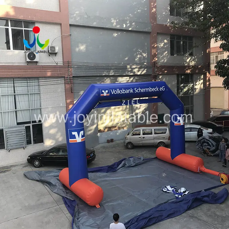 run inflatable race arch factory price for children 4
