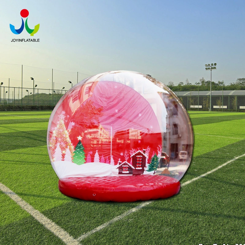 Giant Outdoor Inflatable Christmas Decorations Snow Globe Ball For Advertising 1