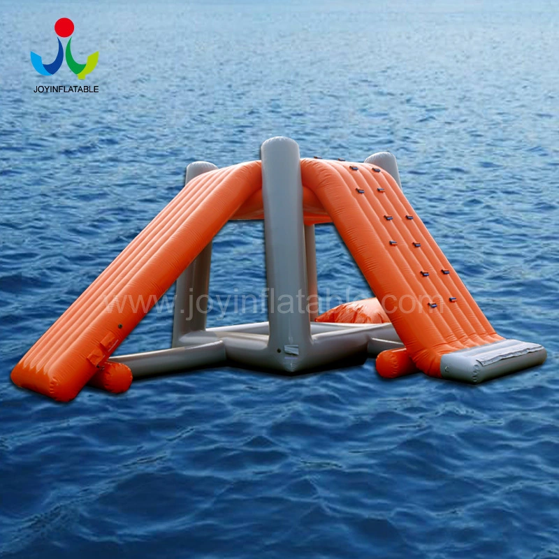 Inflatable Water Blob Jumping Pillow With Floating Water Slide 1
