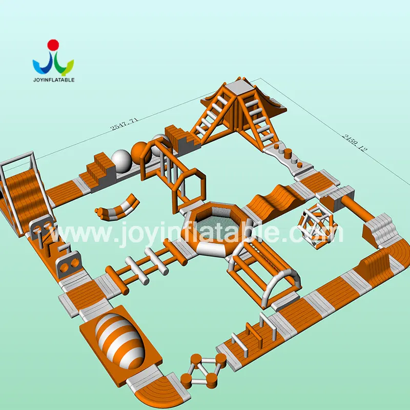 JOY inflatable inflatable floating water park for sale for child 2
