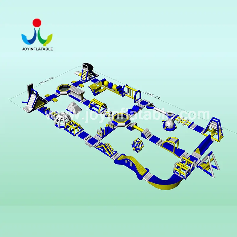 roller blow up water park design for children 2