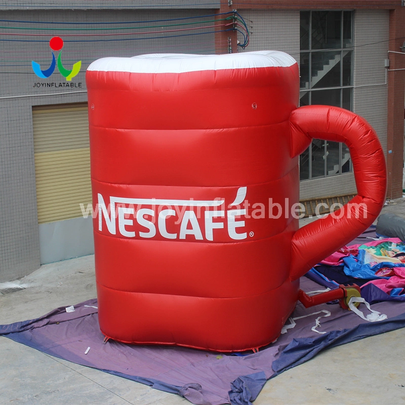 Printed logo Inflatable Bottle Coffee/Tea Cup For Outdoor Advertising Promotion 1