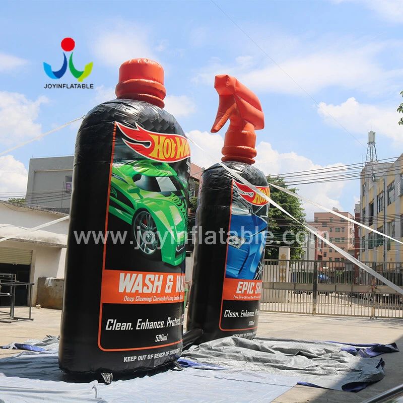 3 D Inflatable Car Detergent Bottle For Advertising 1