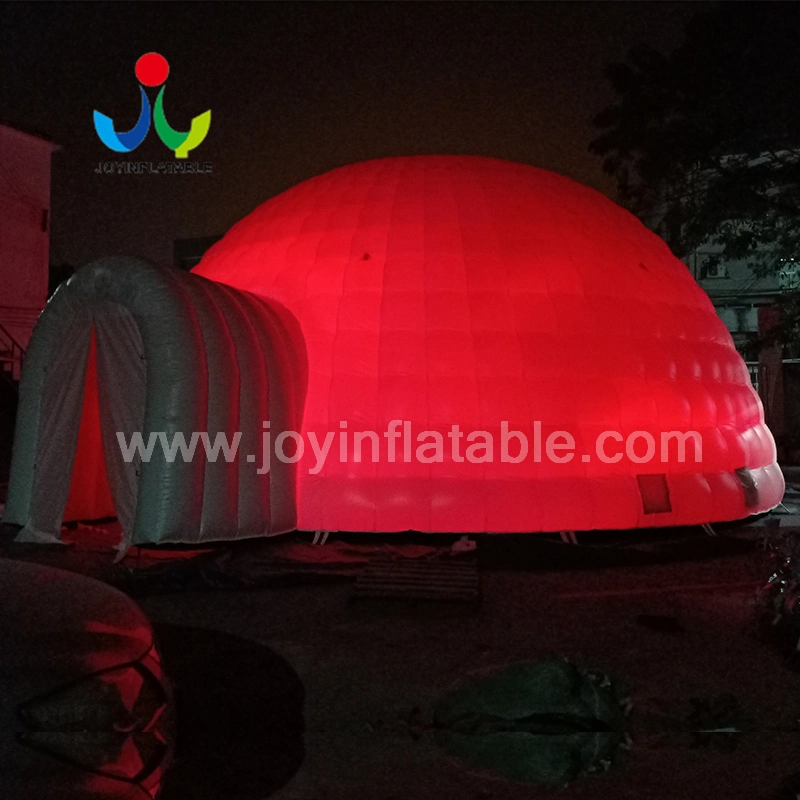 Led Lighting Inflatable Igloo Dome Tent 12 m Diameter 1