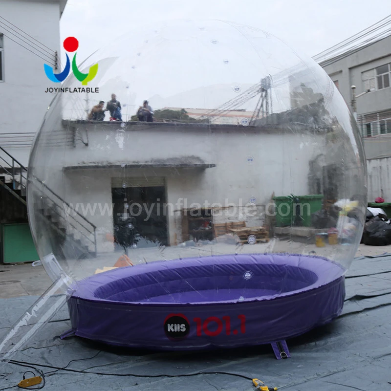 Transparent  Balloon Fashion Shows Inflatable Snow Display Ball 1