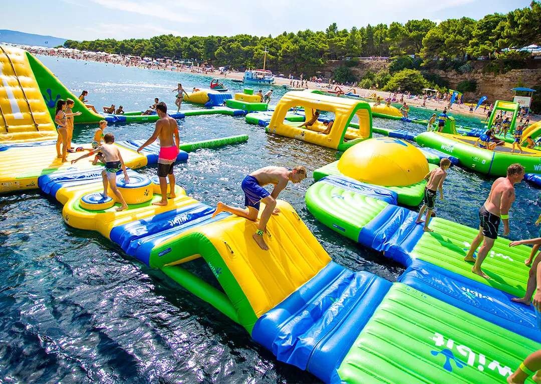 JOY inflatable ce floating water park wholesale for child 5