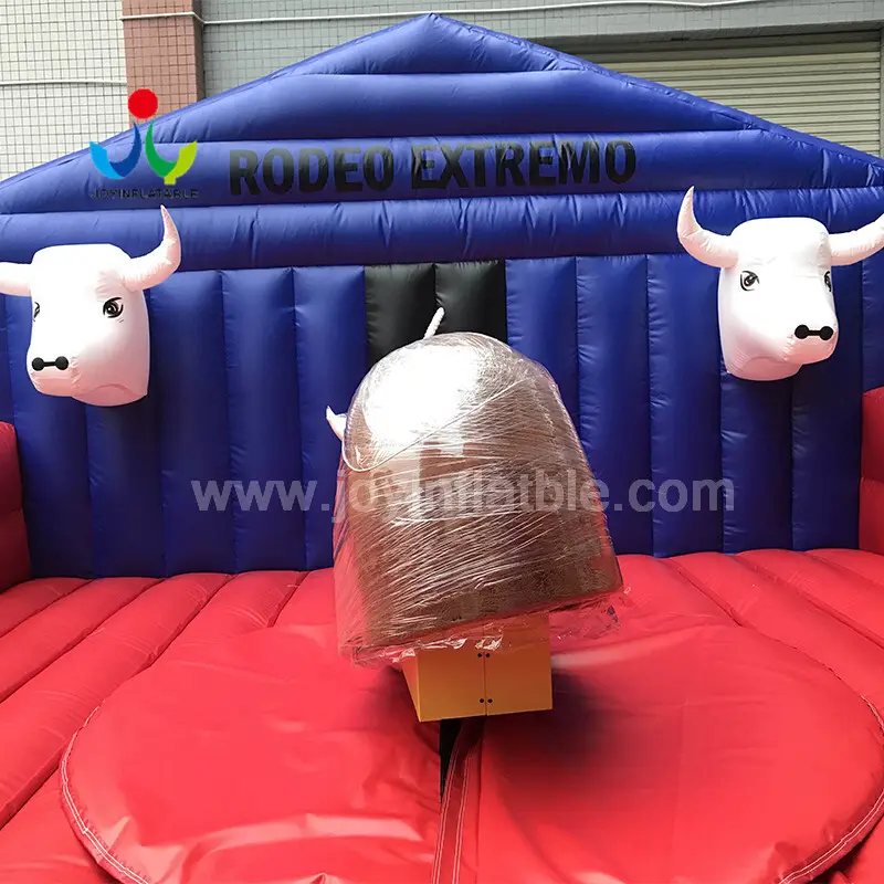 JOY inflatable canvas mechanical bull riding series for children 6