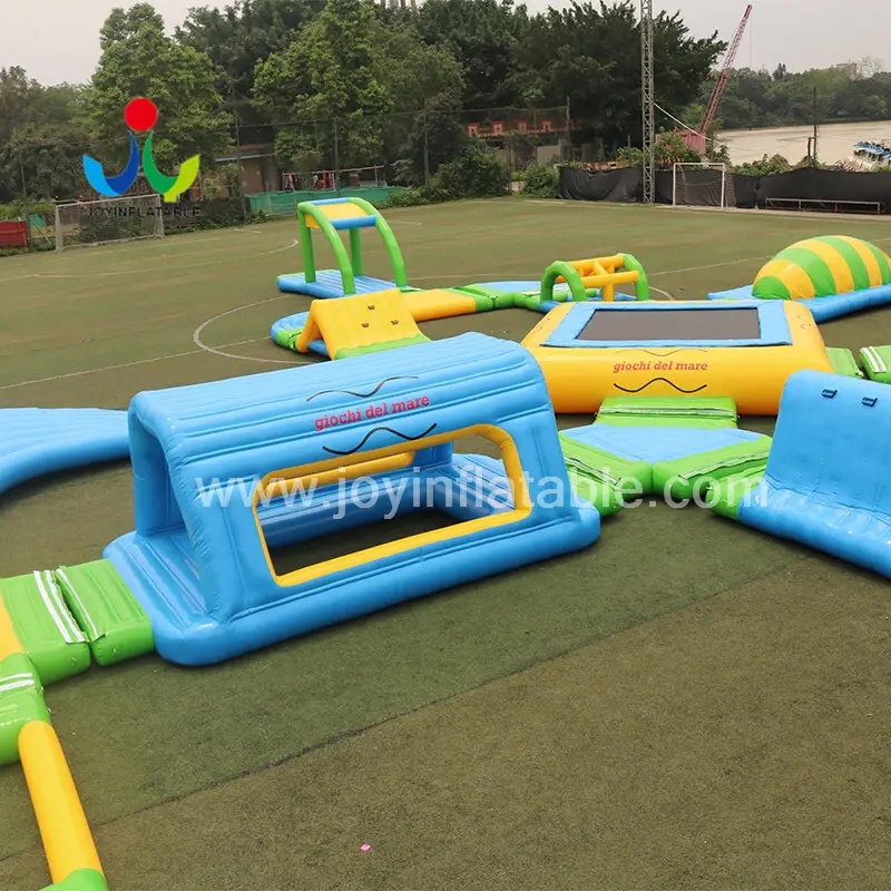 JOY inflatable floating playground design for kids 5